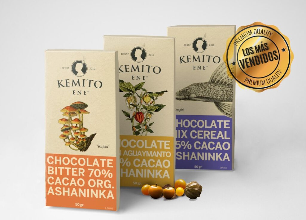 Presentación: Chocolate en barra, Kemito Ene